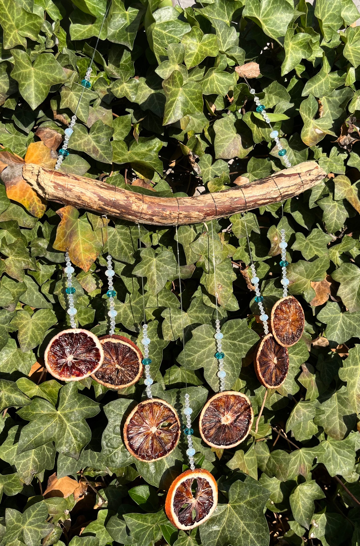 Glass Bead Orange Hanger