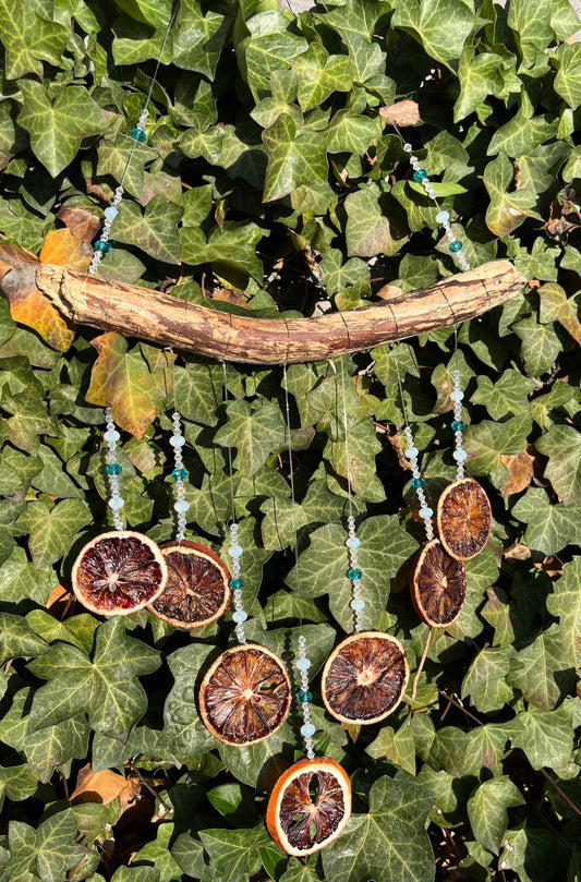 Glass Bead Orange Hanger